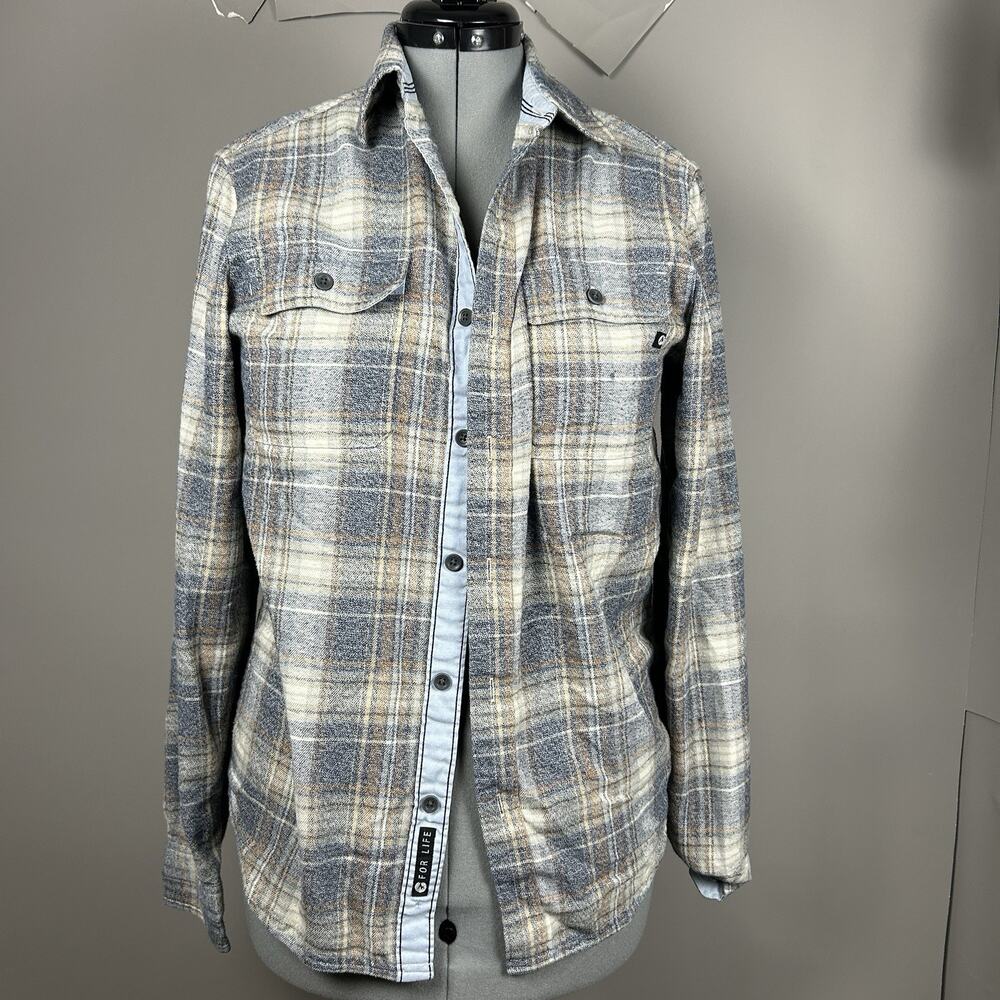 Marmot Plaid Flannel Button-Up Shirt Men’s S Long Sleeve Pockets